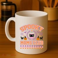 Spooky Mama Social Club Coffee Mug thumb 4