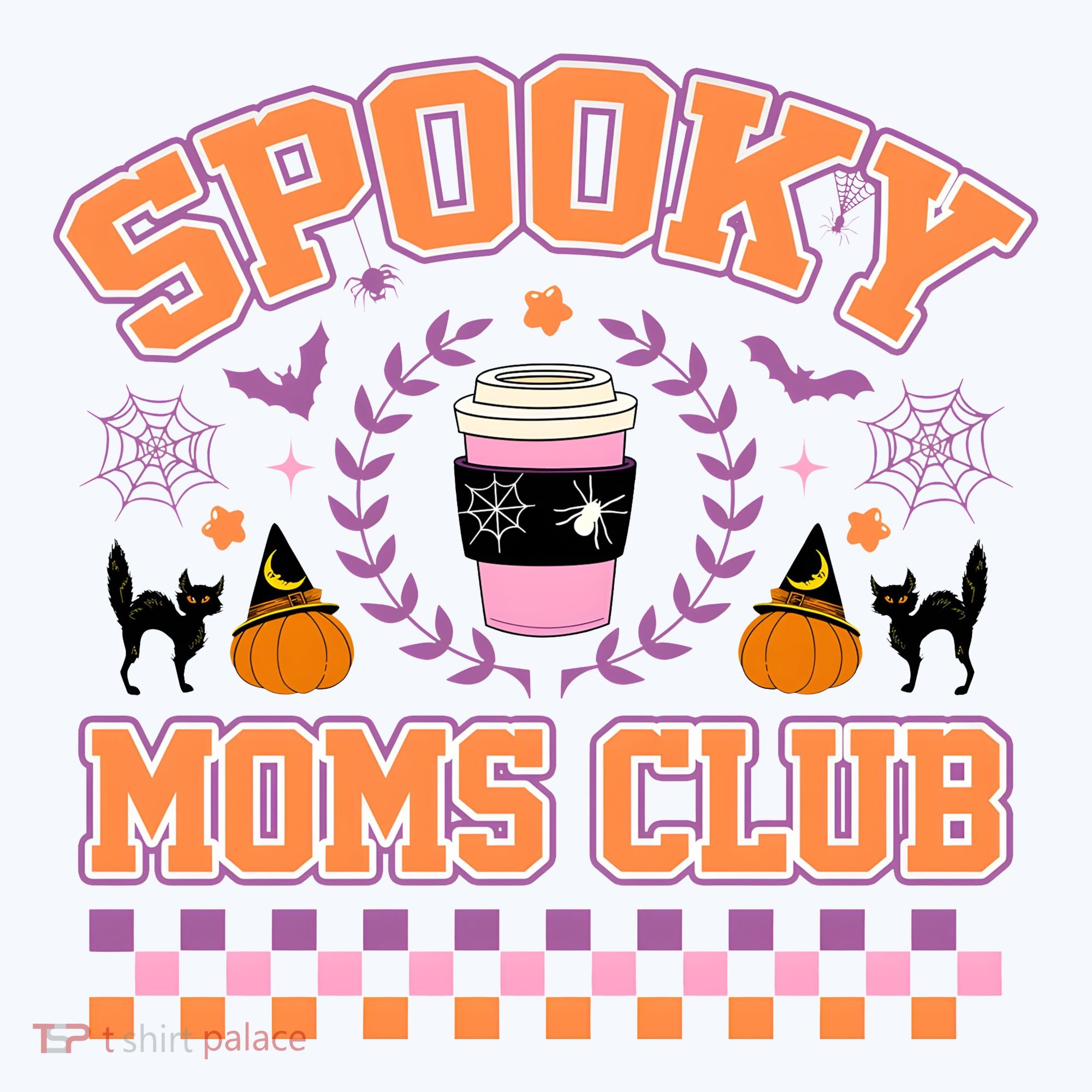 Spooky Mama Social Club Polo