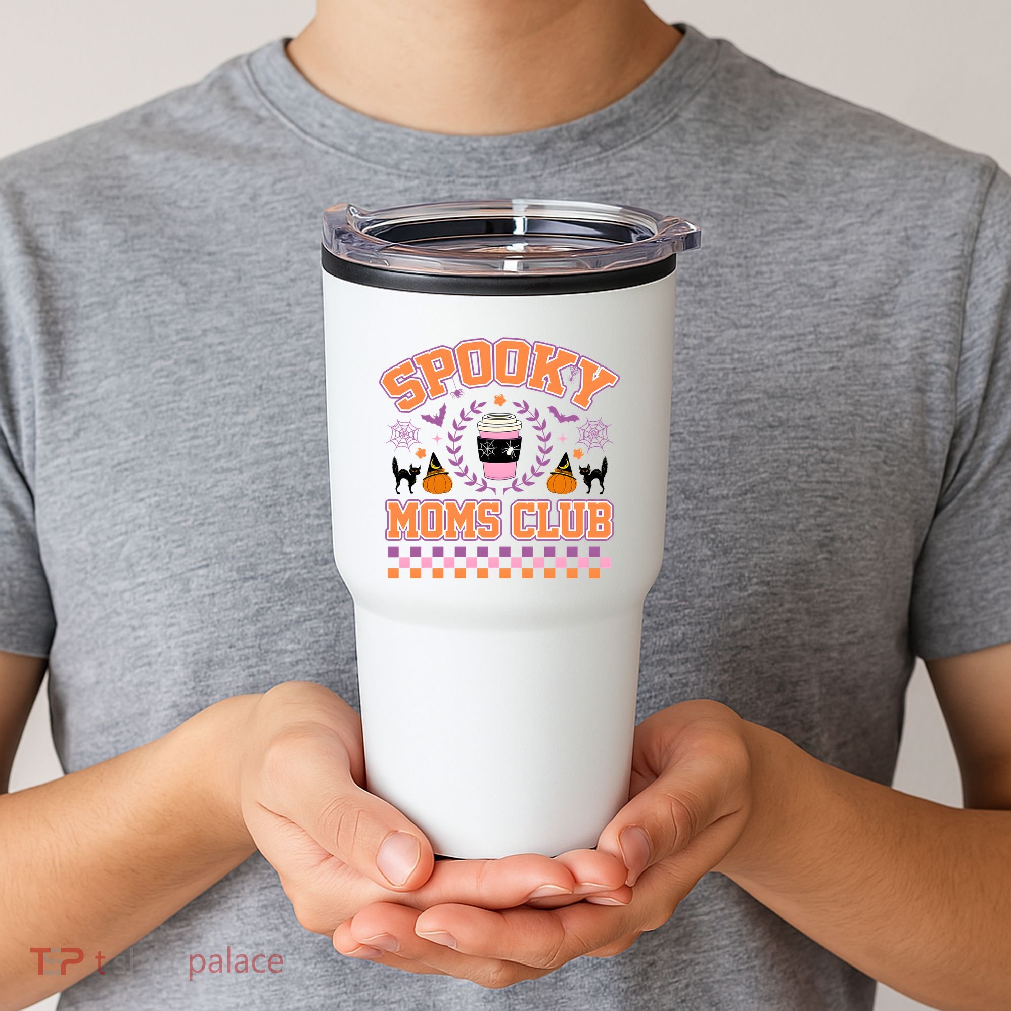 Spooky Mama Social Club Tumbler