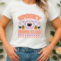 Spooky Mama Social Club Women's T-Shirt thumb 2