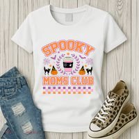 Spooky Mama Social Club Women's T-Shirt thumb 3