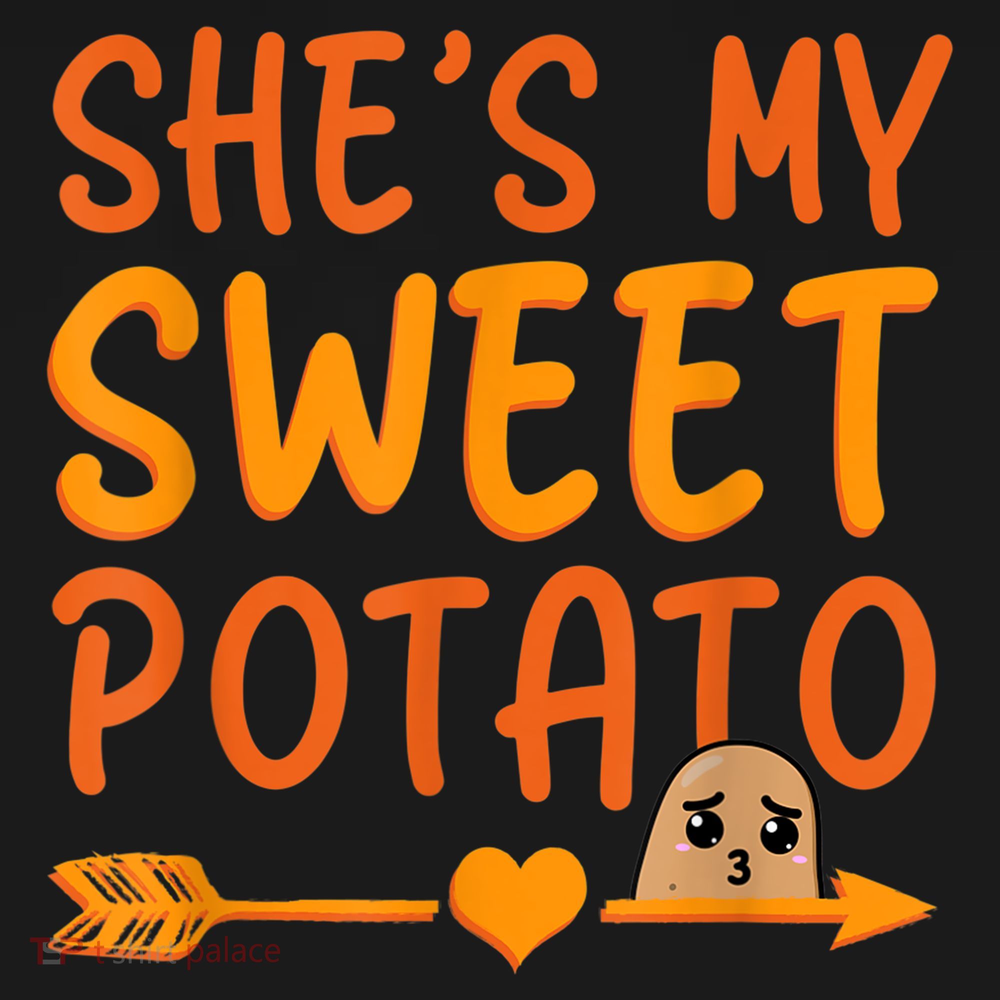 Shes My Sweet Potato I Yam Set Thanksgiving Couples Matching Backpack