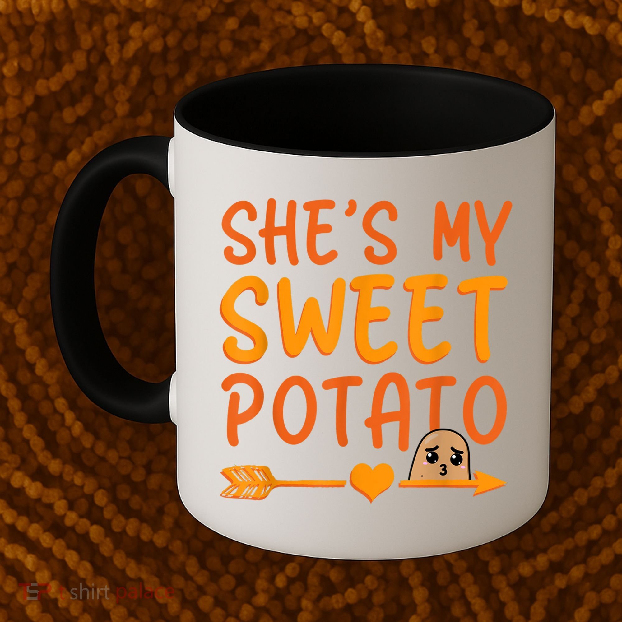 Shes My Sweet Potato I Yam Set Thanksgiving Couples Matching Coffee Mug