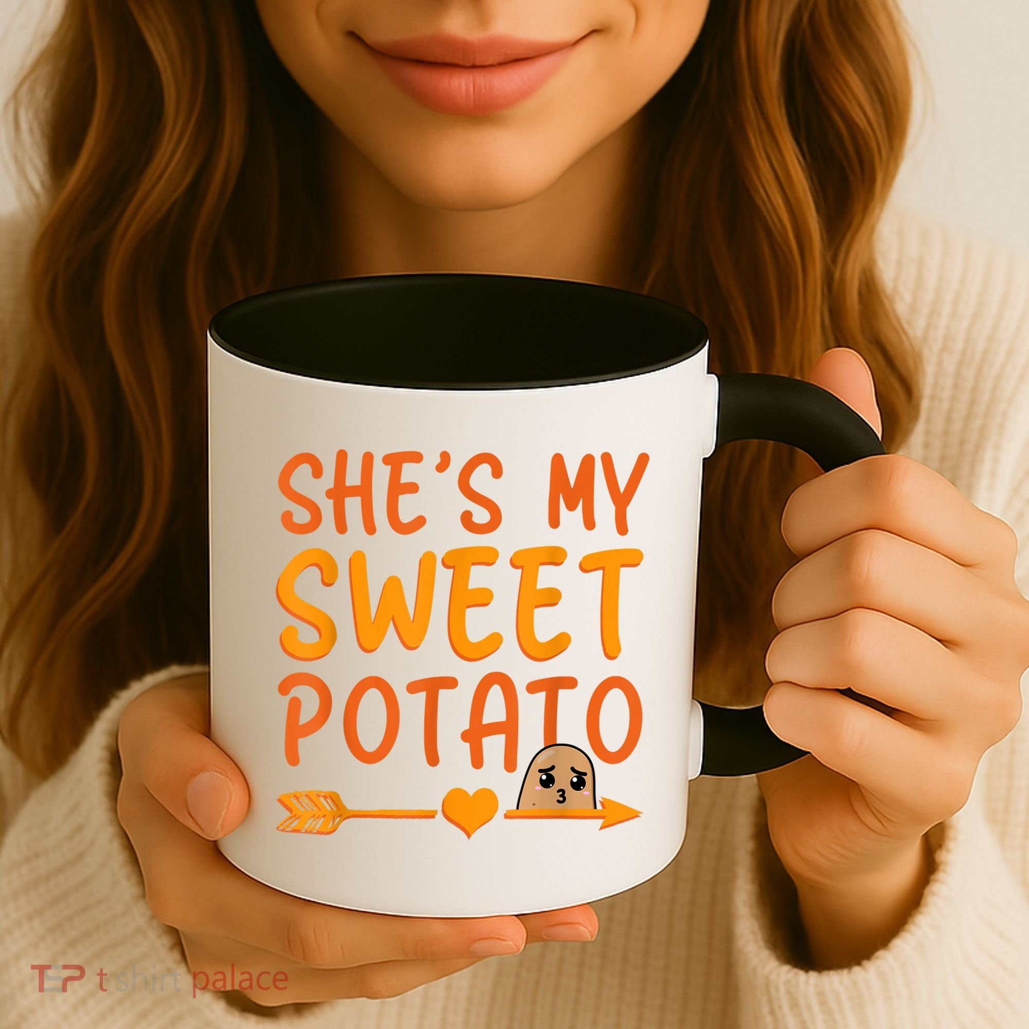 Shes My Sweet Potato I Yam Set Thanksgiving Couples Matching Coffee Mug