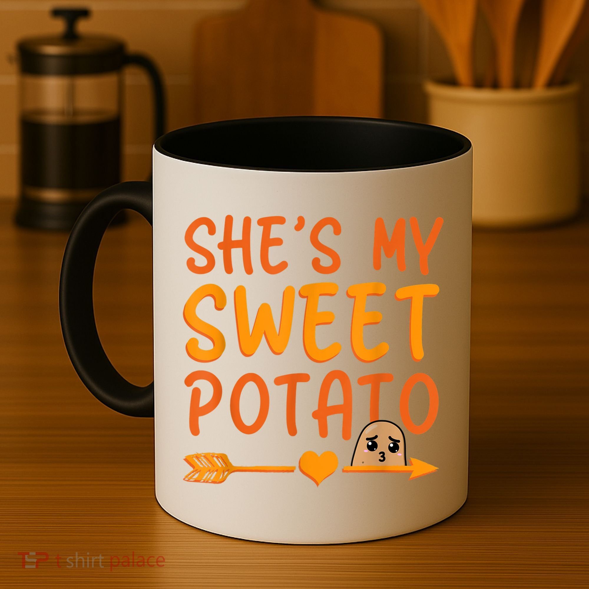 Shes My Sweet Potato I Yam Set Thanksgiving Couples Matching Coffee Mug