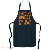 Shes My Sweet Potato I Yam Set Thanksgiving Couples Matching Apron thumb 0