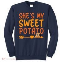 Shes My Sweet Potato I Yam Set Thanksgiving Couples Matching Sweatshirt thumb 0