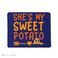 Shes My Sweet Potato I Yam Set Thanksgiving Couples Matching Mousepad thumb 0