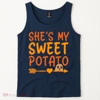 Shes My Sweet Potato I Yam Set Thanksgiving Couples Matching Tank Top thumb 2