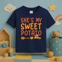 Shes My Sweet Potato I Yam Set Thanksgiving Couples Matching Toddler T-Shirt thumb 3