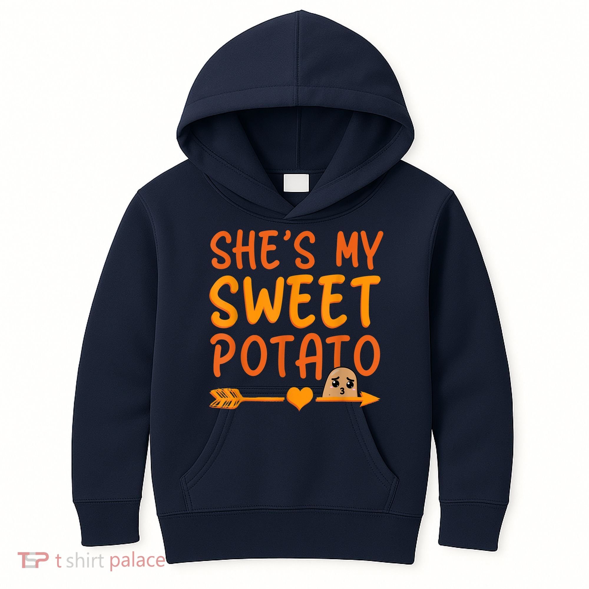 Shes My Sweet Potato I Yam Set Thanksgiving Couples Matching Kids Hoodie