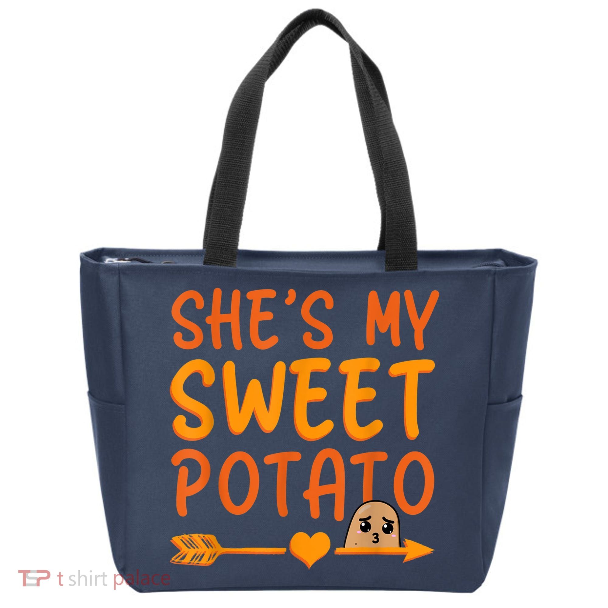 Shes My Sweet Potato I Yam Set Thanksgiving Couples Matching Tote Bag