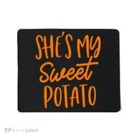 She's My Sweet Potato I Yam Set Couples Thanksgiving Funny Mousepad thumb 0