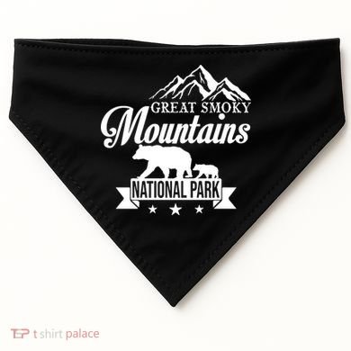Smoky Mountains USA-Made Doggie Bandana