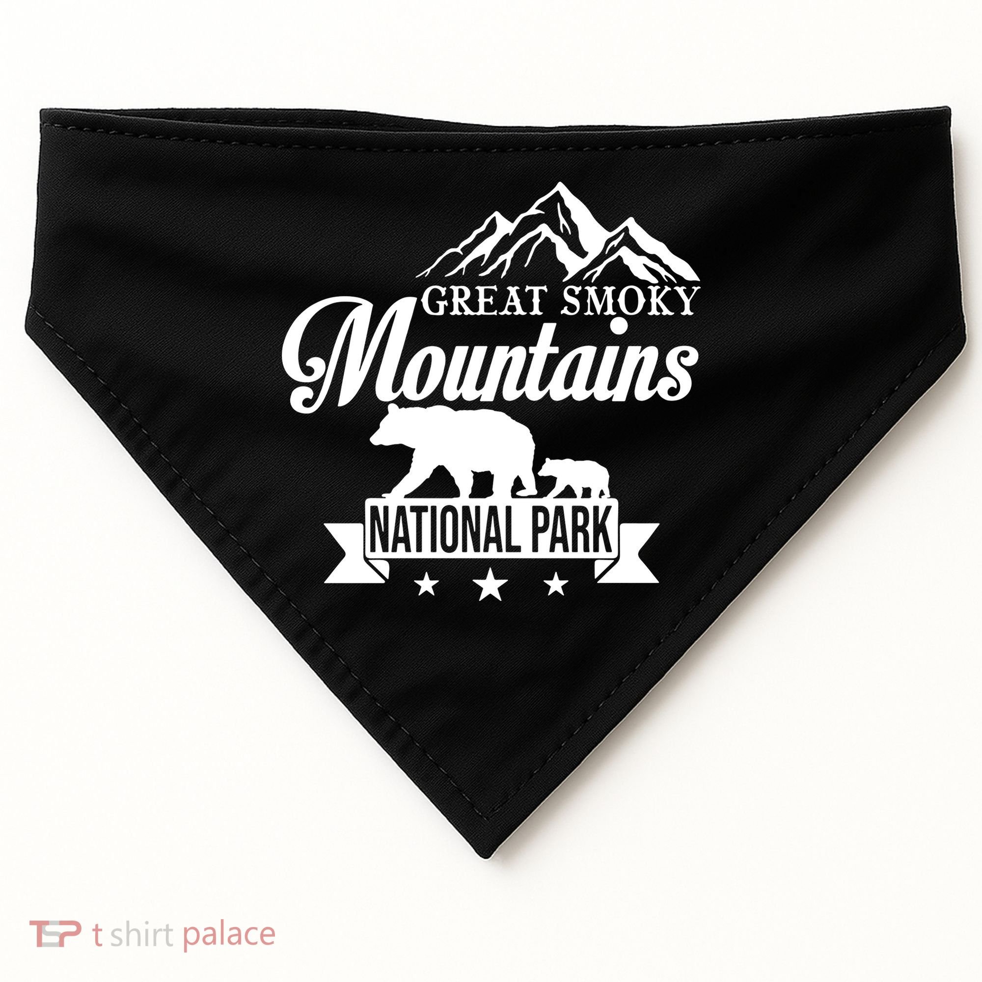 Smoky Mountains USA-Made Doggie Bandana