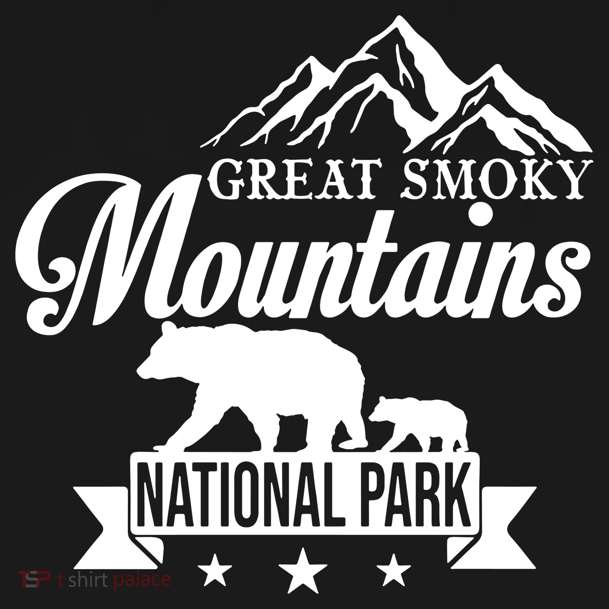 Smoky Mountains USA-Made Doggie Bandana