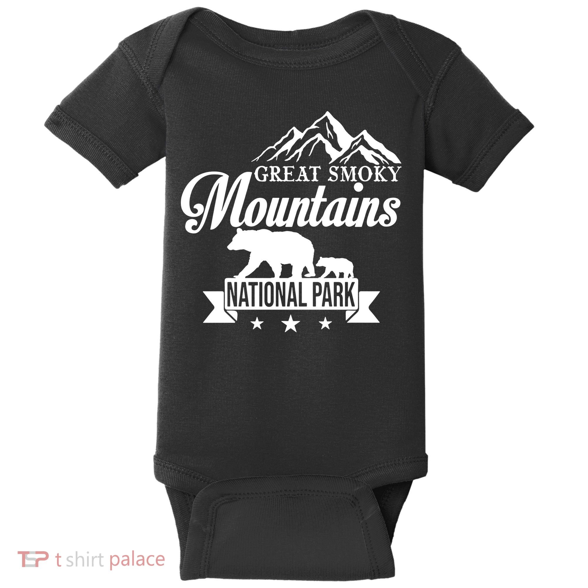 Smoky Mountains Baby Bodysuit