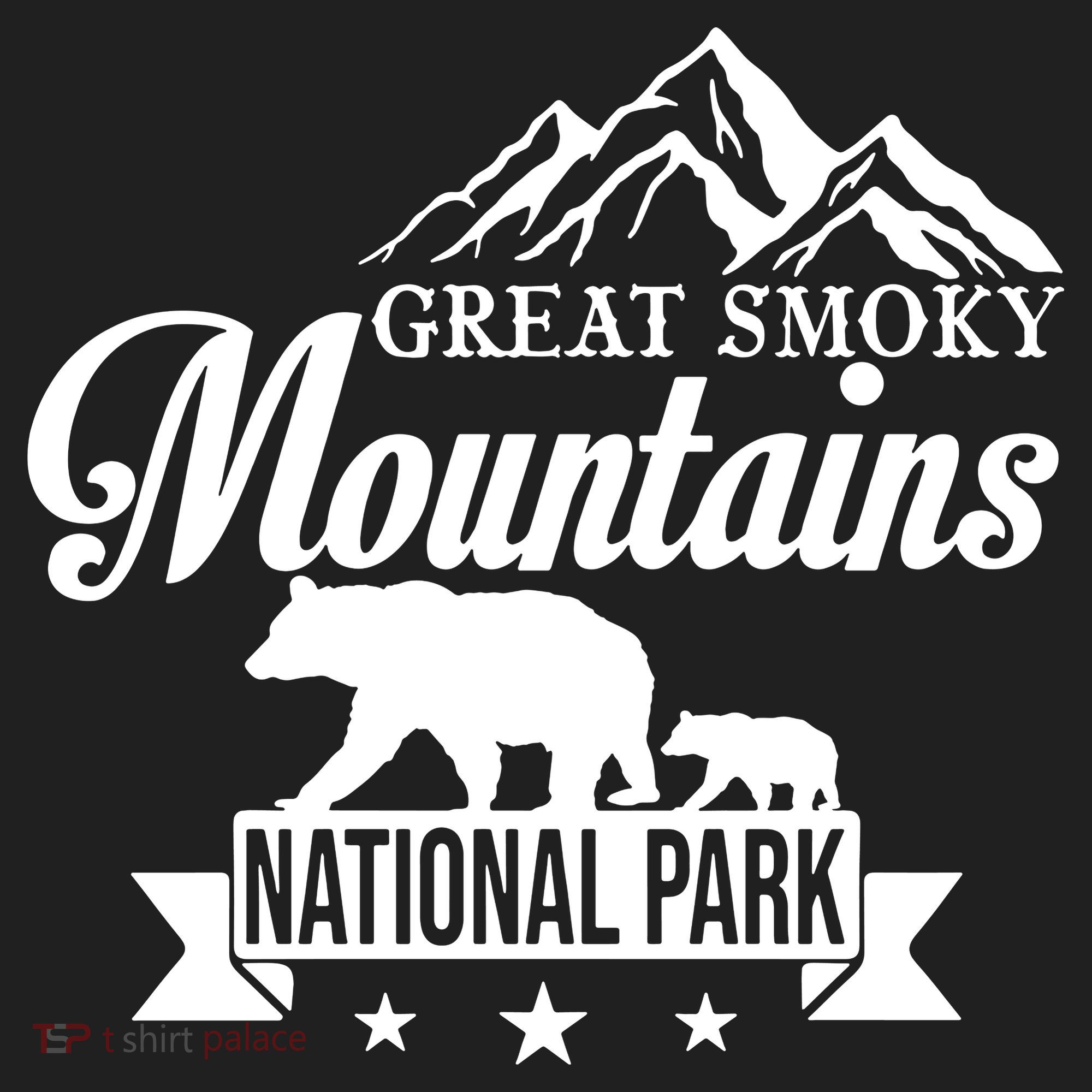 Smoky Mountains Golf Towel