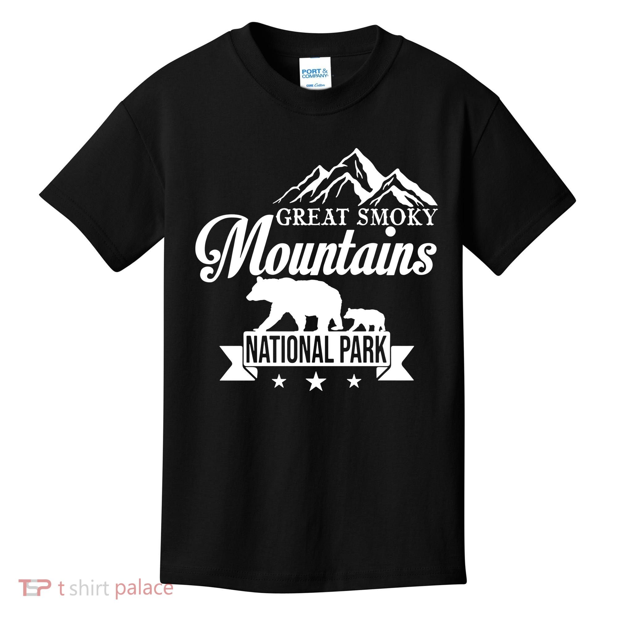 Smoky Mountains Kids T-Shirt
