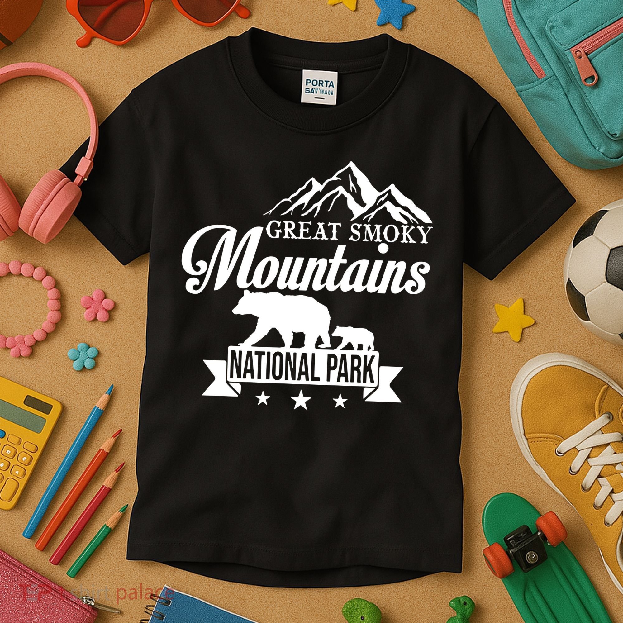 Smoky Mountains Kids T-Shirt