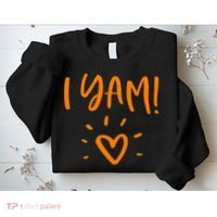 She's My Sweet Potato I Yam Set Couples Thanksgiving Sweatshirt thumb 2