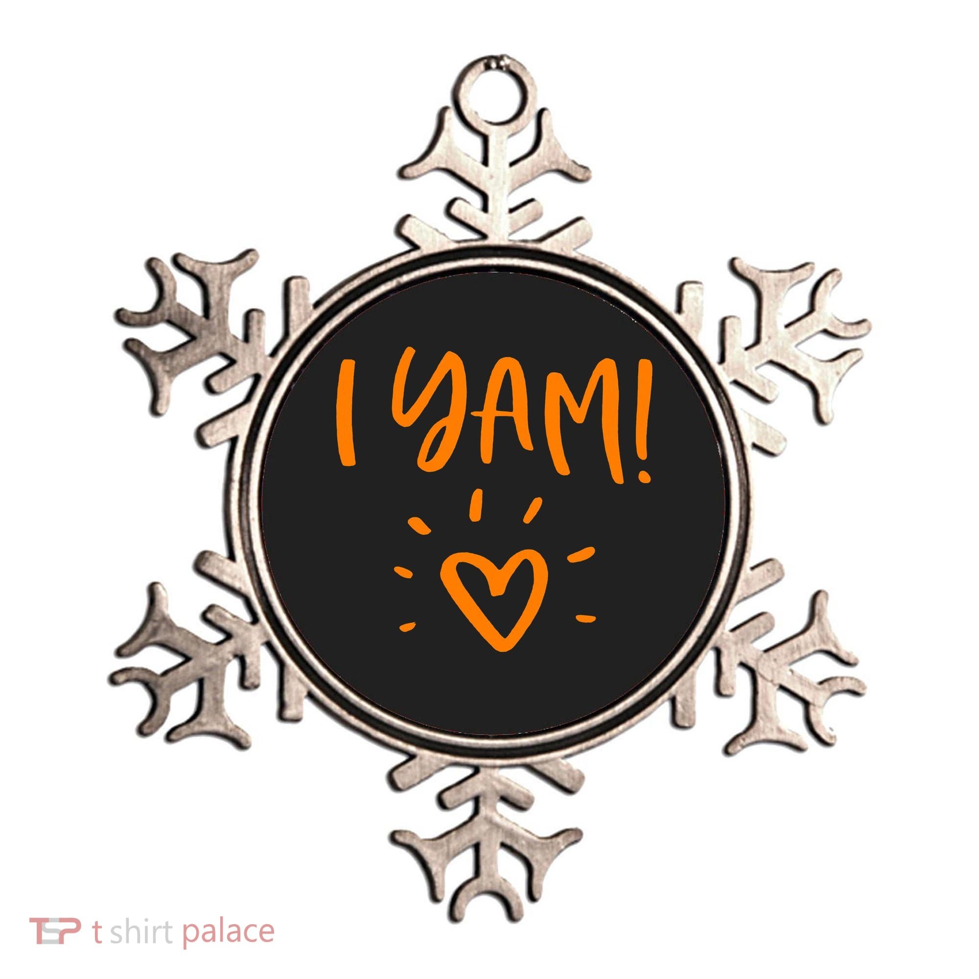 She's My Sweet Potato I Yam Set Couples Thanksgiving Ornament