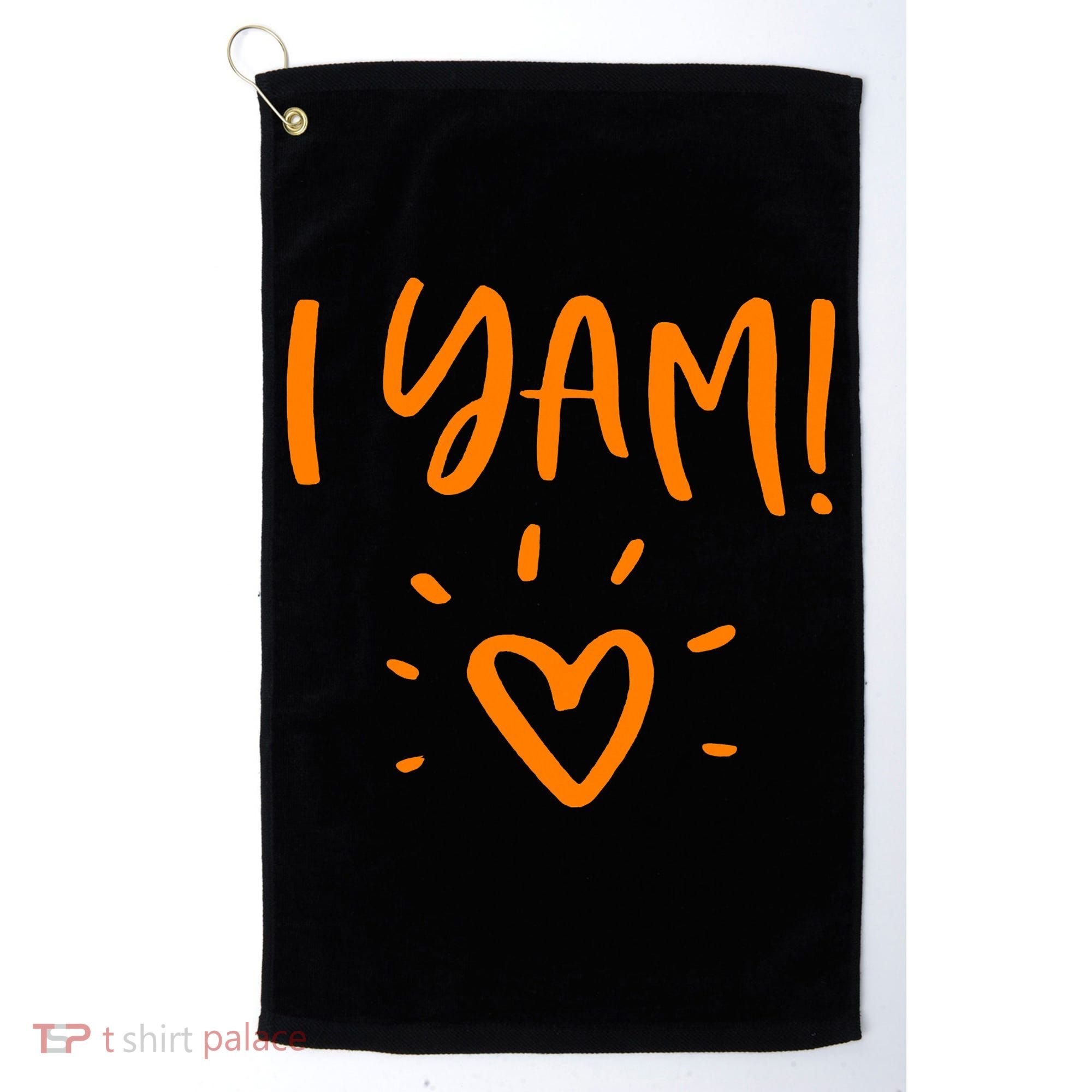 She's My Sweet Potato I Yam Set Couples Thanksgiving Golf Towel