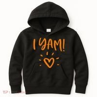 She's My Sweet Potato I Yam Set Couples Thanksgiving Kids Hoodie thumb 0