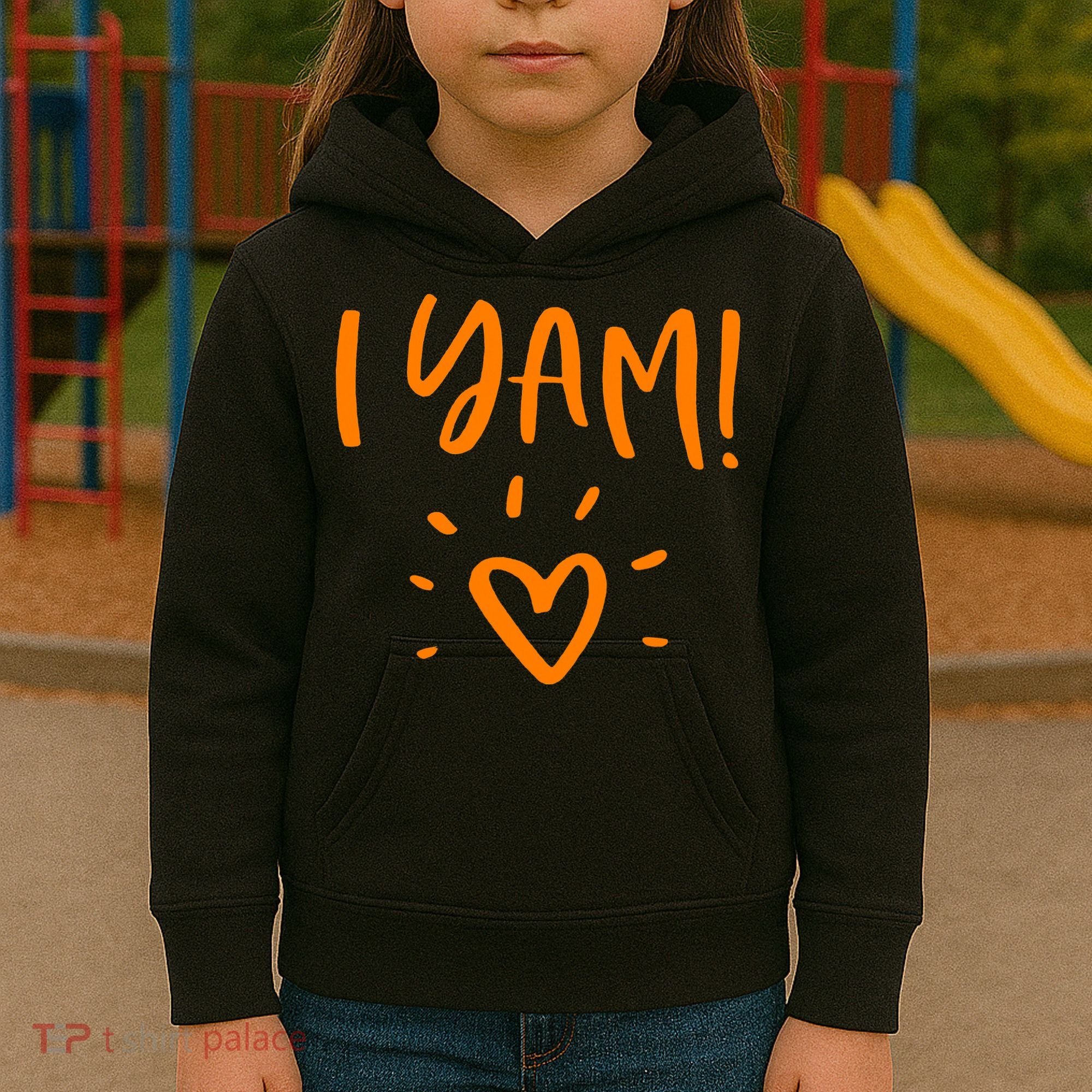 She's My Sweet Potato I Yam Set Couples Thanksgiving Kids Hoodie