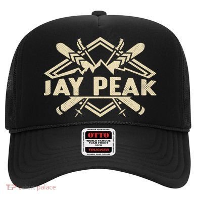 Skiing Mountains Skier Downhill Ski Resort Jay Peak Gift Hat