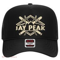 Skiing Mountains Skier Downhill Ski Resort Jay Peak Gift Hat thumb 0