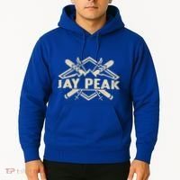 Skiing Mountains Skier Downhill Ski Resort Jay Peak Gift Hoodie thumb 2