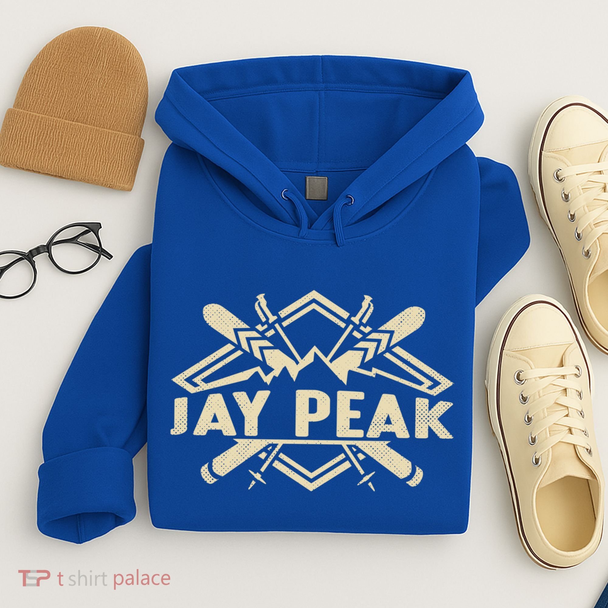 Skiing Mountains Skier Downhill Ski Resort Jay Peak Gift Hoodie