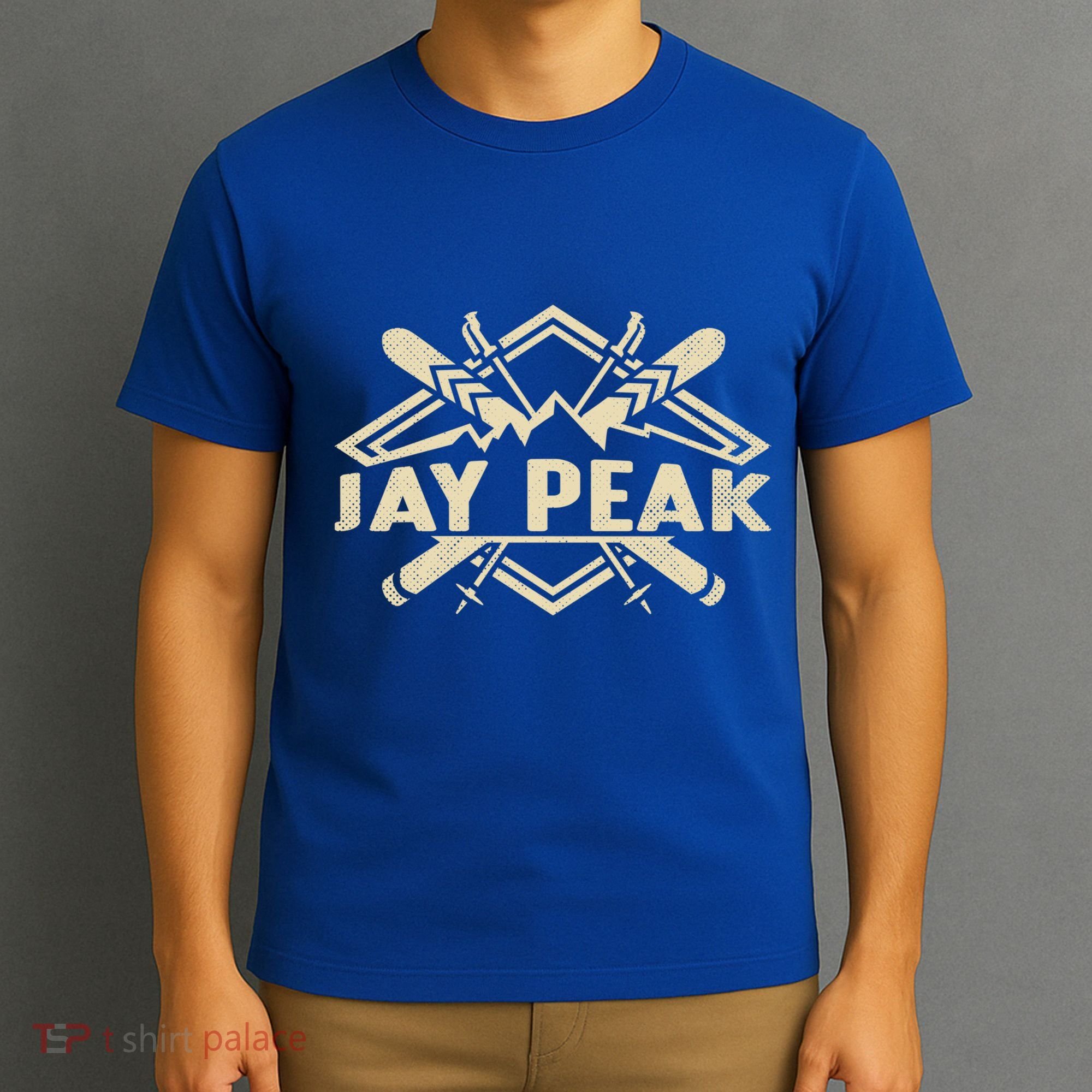 Skiing Mountains Skier Downhill Ski Resort Jay Peak Gift T-Shirt
