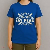 Skiing Mountains Skier Downhill Ski Resort Jay Peak Gift T-Shirt thumb 4