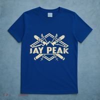 Skiing Mountains Skier Downhill Ski Resort Jay Peak Gift T-Shirt thumb 5