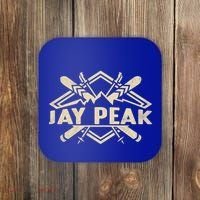 Skiing Mountains Skier Downhill Ski Resort Jay Peak Gift Coaster thumb 0