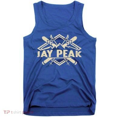Skiing Mountains Skier Downhill Ski Resort Jay Peak Gift Tank Top