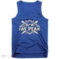 Skiing Mountains Skier Downhill Ski Resort Jay Peak Gift Tank Top thumb 0