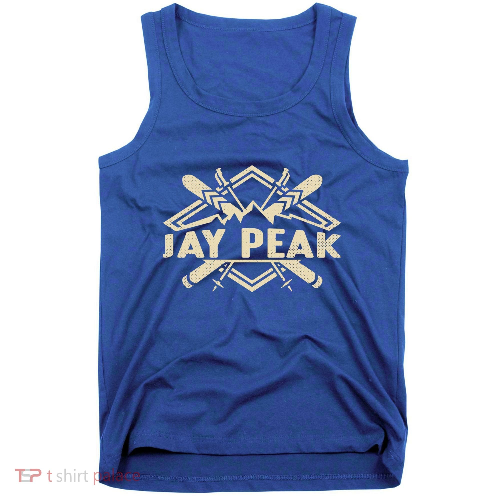 Skiing Mountains Skier Downhill Ski Resort Jay Peak Gift Tank Top