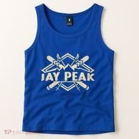Skiing Mountains Skier Downhill Ski Resort Jay Peak Gift Tank Top thumb 2