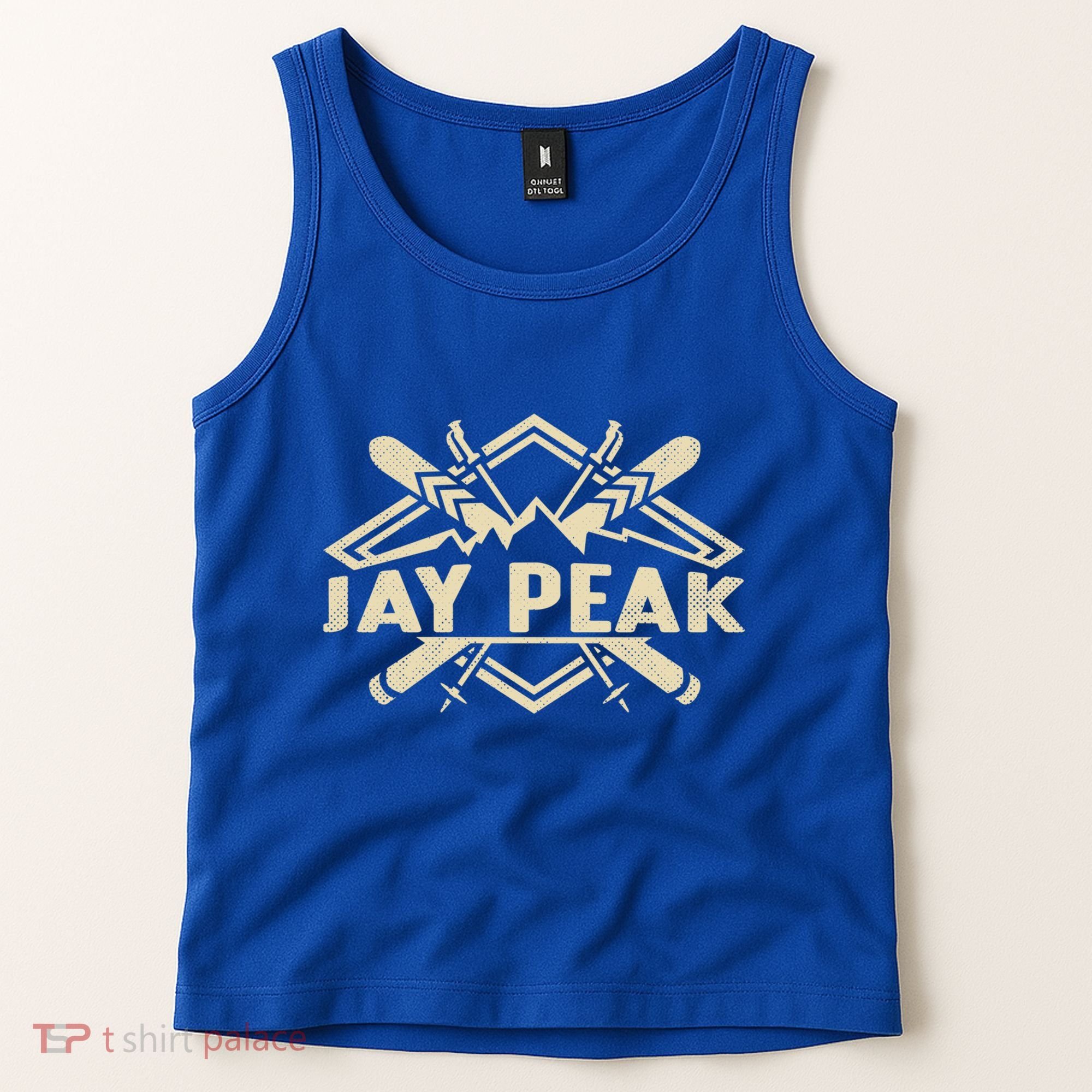 Skiing Mountains Skier Downhill Ski Resort Jay Peak Gift Tank Top