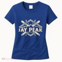 Skiing Mountains Skier Downhill Ski Resort Jay Peak Gift Women's T-Shirt thumb 0