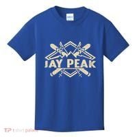Skiing Mountains Skier Downhill Ski Resort Jay Peak Gift Kids T-Shirt thumb 0