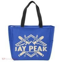 Skiing Mountains Skier Downhill Ski Resort Jay Peak Gift Tote Bag thumb 0