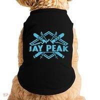 Skiing Mountains Skier Downhill Ski Resort Jay Peak Meaningful Gift Doggie Tank thumb 0