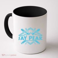 Skiing Mountains Skier Downhill Ski Resort Jay Peak Meaningful Gift Coffee Mug thumb 0