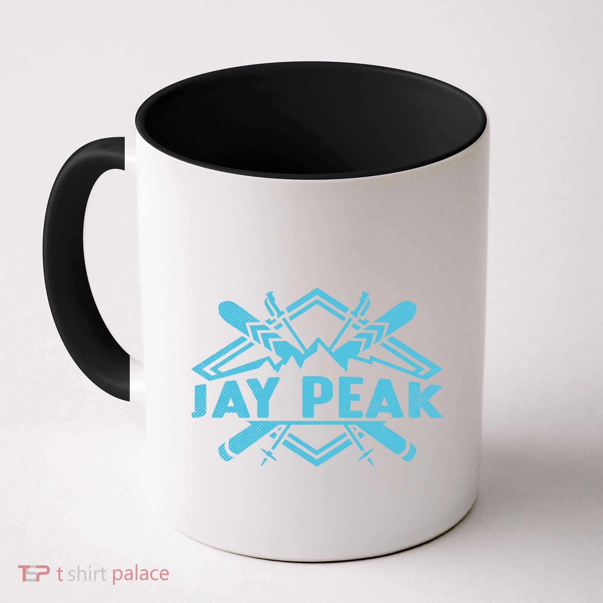 Skiing Mountains Skier Downhill Ski Resort Jay Peak Meaningful Gift Coffee Mug