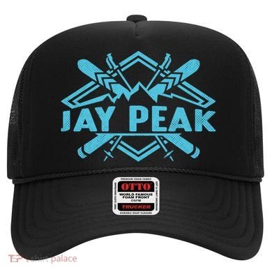 Skiing Mountains Skier Downhill Ski Resort Jay Peak Meaningful Gift Hat
