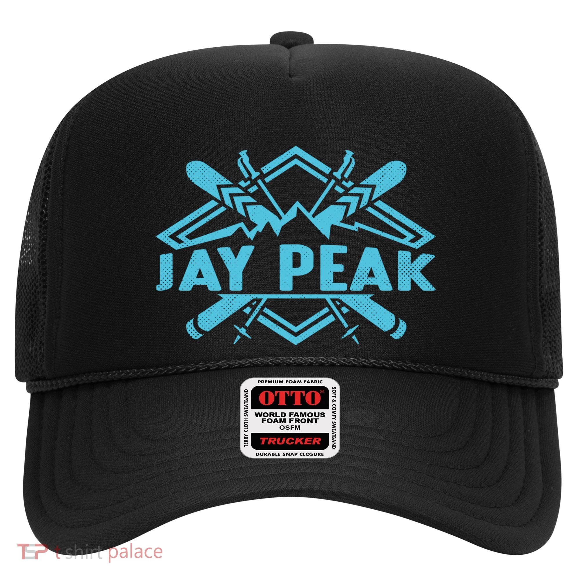 Skiing Mountains Skier Downhill Ski Resort Jay Peak Meaningful Gift Hat